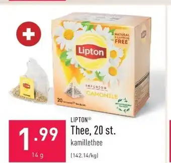 ALDI Thee, 20 st. aanbieding