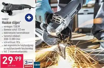 ALDI Haakse slijper aanbieding