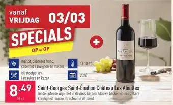 ALDI Saint-georges saint-émilion château les abeilles aanbieding