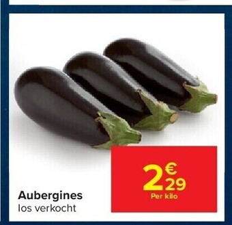 Carrefour Aubergines aanbieding