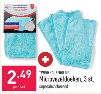 ALDI Microvezeldoeken, 3 st. aanbieding