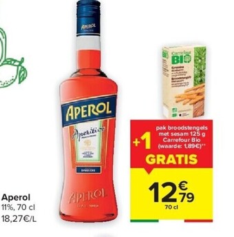 Carrefour Aperol aanbieding