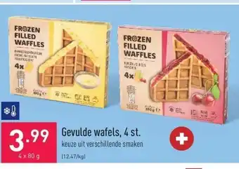 ALDI Gevulde wafels, 4 st. aanbieding