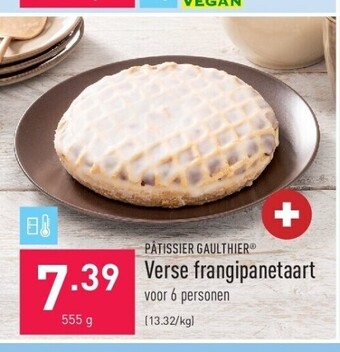 ALDI Verse frangipanetaart aanbieding