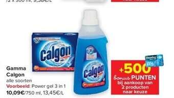 Carrefour Gamma calgon aanbieding