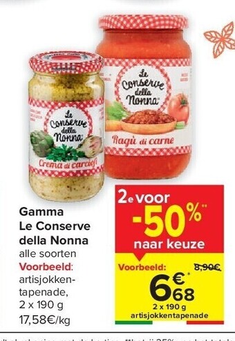 Gamma le conserve della nonna
