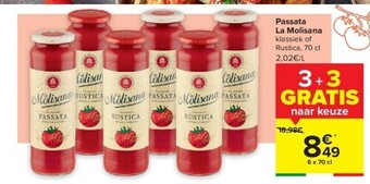 Carrefour Passata la molisana aanbieding