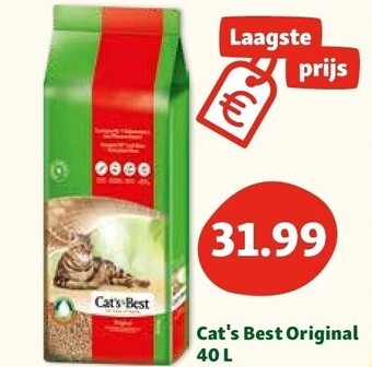 Maxi Zoo Cat's best original 40 l aanbieding