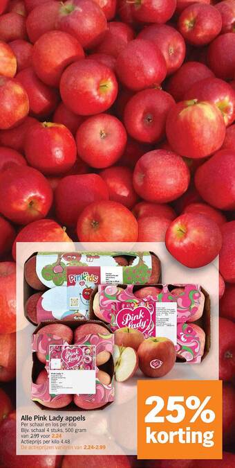 Albert Heijn Pink lady appels aanbieding