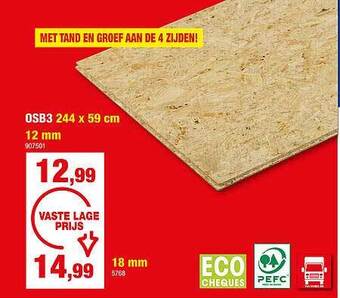 Hubo Osb aanbieding