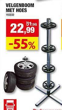 Hubo Velgenboom met hoes aanbieding