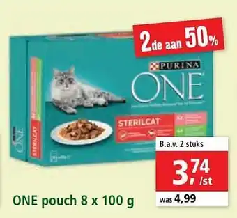 One pouch 8 x 100 g