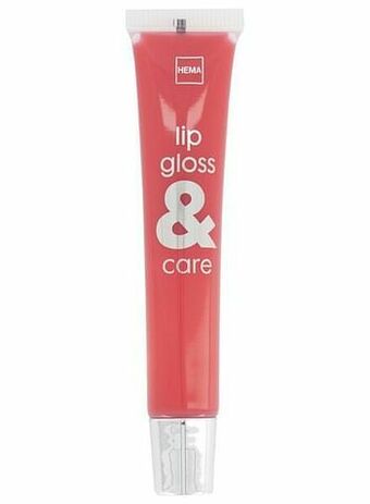 HEMA Lipgloss & Care 67 Rouge (lichtrood)