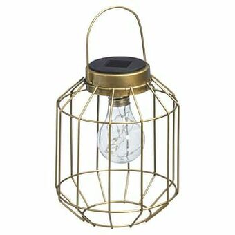 Kwantum Solar Lantaarn Deino Goud aanbieding