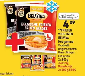 Smatch Belviva Frieten Voor Oven Het Gamma 2 x 600g aanbieding