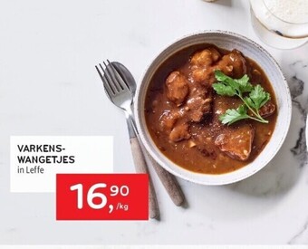 Alvo Varkenswangetjes in leffe aanbieding