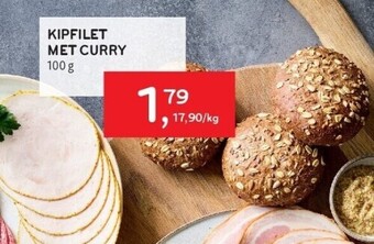 Alvo Kipfilet met curry 100 g aanbieding