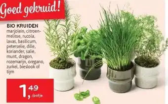 Alvo Bio kruiden aanbieding