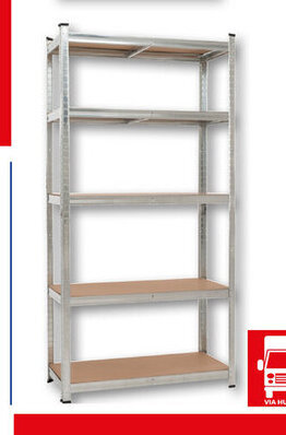 Hubo Gegalvaniseerd rek Heavy duty 180 x 90 x 40cm aanbieding