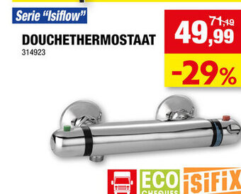 Serie Isiflow Douchethermostaat