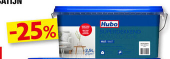 Hubo Hubo Superdekkend Mat of Satijn Kant en Klaar 2.5L aanbieding