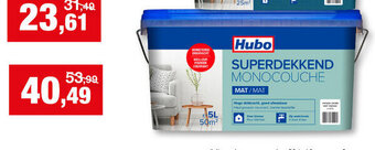 Hubo Hubo Superdekkend Mat of Satijn Kant en Klaar 5L aanbieding