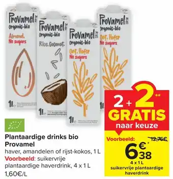 Provamel Plantaardige Drinks Bio 4 x 1L