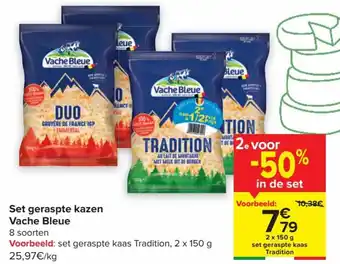 Vache Bleue Geraspte Kazen 2 x 150g