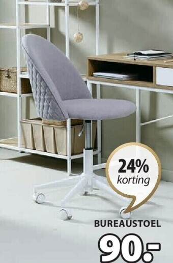Jysk Kokkedal bureaustoel aanbieding