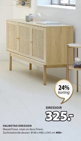 Jysk Halmstad dressoir aanbieding
