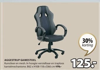Jysk Aggestrup gamestoel aanbieding