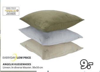 Jysk Angelik kussenhoes aanbieding