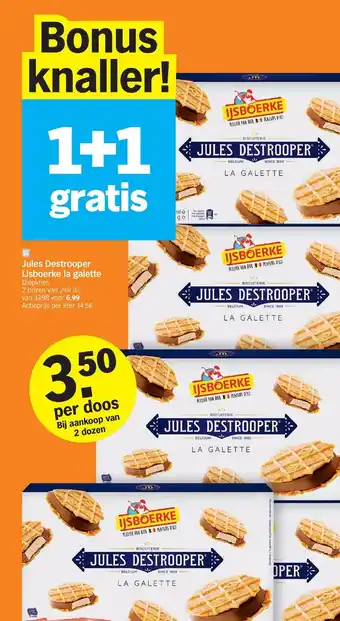 Jules destrooper ijsboerke la galette 240 ml