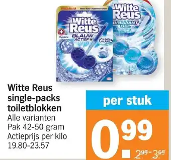 Albert Heijn Witte reus single-packs toiletblokken 42-50 gram aanbieding