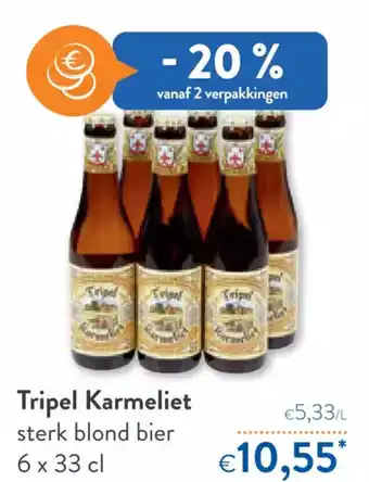 OKay Tripel karmeliet sterk blond bier 6 x 33cl aanbieding