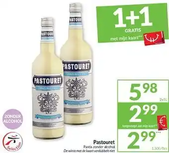 Pastouret pastis zonder alcohol