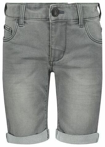 HEMA Kindershort Jogdenim Grijs (grijs)