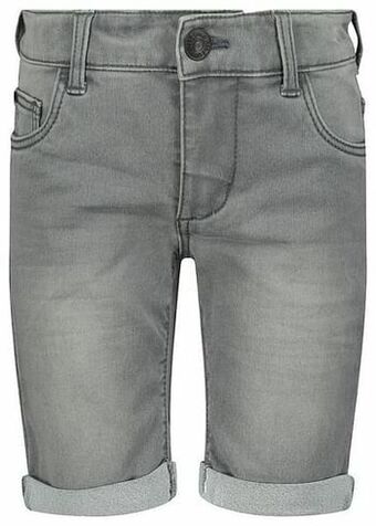 HEMA HEMA Kindershort Jogdenim Grijs (grijs) aanbieding