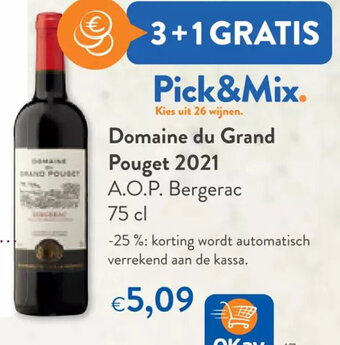 Domaine du grand Pouget 2021 75cl
