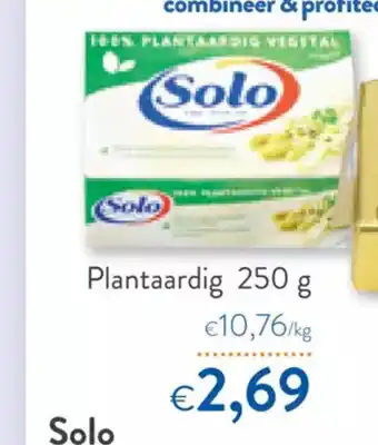 OKay Solo plantaardig 250g aanbieding