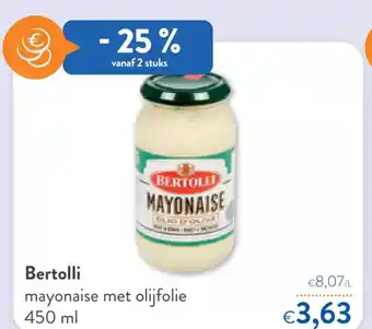 OKay Bertolli mayonaise met olijfolie 450ml aanbieding