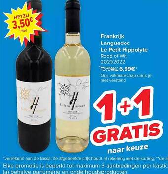 Carrefour Frankrijk languedoc le petit hippolyte aanbieding