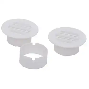 GAMMA Icv air deurrooster wit ø40 mm aanbieding