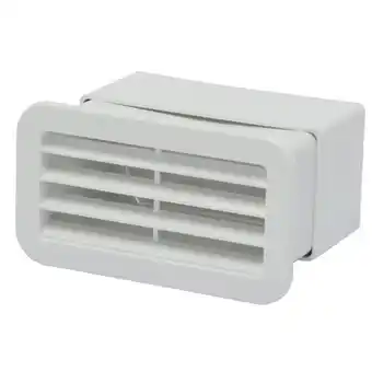 GAMMA Icv air muurrooster vlakkanaal wit 110x55 mm aanbieding