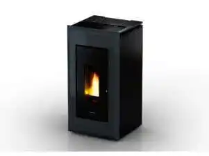 Hubo Freepoint vega airtight pelletkachel 10,5kw antraciet aanbieding