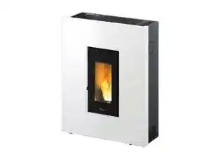 Hubo Pegaso tabla pelletkachel 7kw wit aanbieding