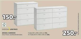 Brodal commode