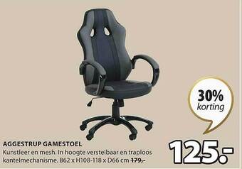 Jysk Aggestrup gamestoel aanbieding