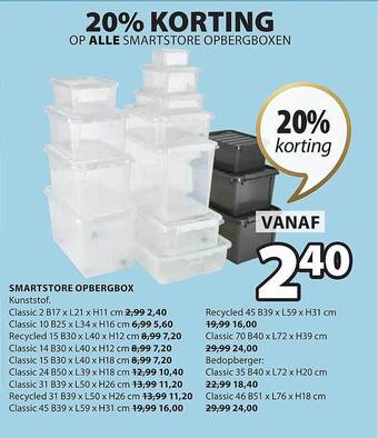 Smartstore opbergbox