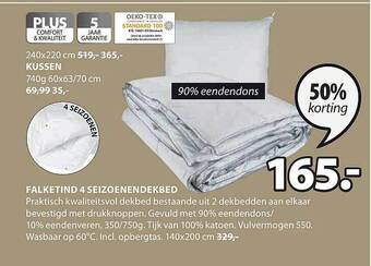 Falketind 4 seizoenendekbed